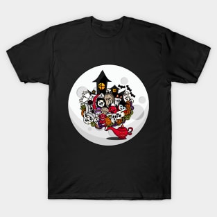 Doole cute halloween monsters T-Shirt